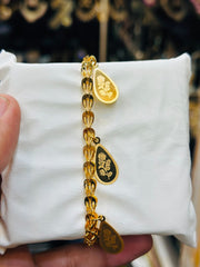 Golden Charm Chain Bracelet