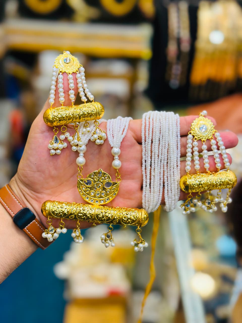 Kundan Lock Mala